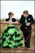 green matric dance outfit